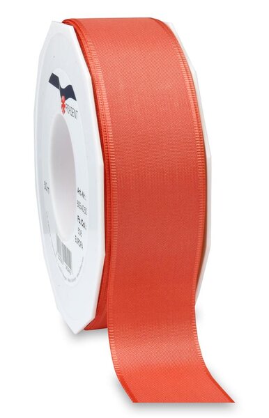 Ruban tissé - europa 50-m-rouleau 40 mm corail