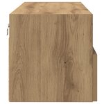 Meubles TV vidaXL 2 Pièces Chêne artisan 100x30x30 cm Bois d'ingénierie