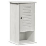 vidaXL Ensemble de mobilier de salle de bain 5 Pièces Blanc antique
