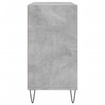 vidaXL Buffet gris béton 103 5x35x70 cm bois d'ingénierie
