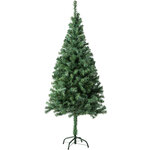 Tectake sapin de noël artificiel avec support métallique  - 150 cm