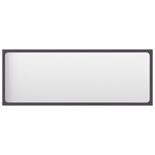 Miroir de salle de bain gris 100x1 5x37 cm aggloméré 02_0006928