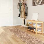 vidaXL Coureur de Tapis MARSA Jaune 50 x 400 cm Polyester et PVC