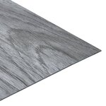 vidaXL Planches de plancher autoadhésives 20 Pièces PVC 1 86m² Gris clair