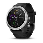 GARMIN Vivoactive 3 Silver Montre connectée GPS Cardio - Noir / Argent