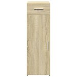 vidaXL Buffet chêne sonoma 30x42 5x93 cm bois d'ingénierie