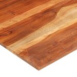 vidaXL Dessus de table bois massif d'acacia 15-16 mm 70x80 cm
