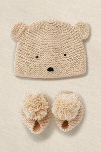 Kit Tricot Gift of Stitch Bonnet et Chaussons pour Bébé