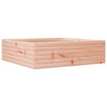vidaXL Jardinière 80x80x23 cm bois massif de douglas
