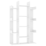 vidaXL Bibliothèque Blanc 86x25 5x140 cm Bois d’ingénierie