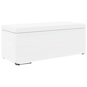 vidaXL Tabouret Blanc 101 x 41 x 40 cm