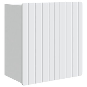 vidaXL Armoire Murale Blanc 59 x 31 x 64 cm Bois d'ingénierie