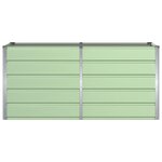 vidaXL Jardinière Vert 160 x 80 x 75 cm Acier