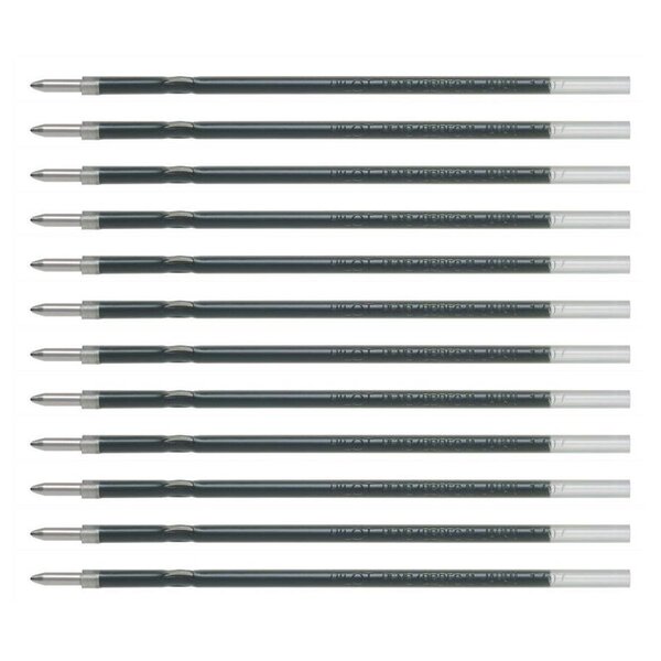 Recharge Stylo Bille RFNS-GG Pointe moyenne Noir x 12 PILOT