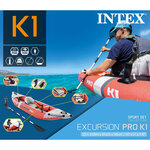 Intex Kayak gonflable Excursion Pro K1 305x91x46 cm