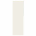 vidaXL Store enrouleur occultant blanc cassé 70x210cm largeur du tissu