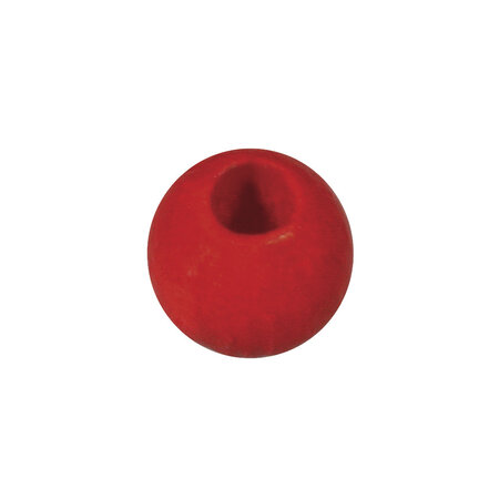 Perle en bois rouge ronde ø 4 mm 150 pièces