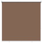 vidaXL Store enrouleur Protection UV Taupe 120 x 140 cm Polyester