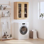 vidaXL Armoire murale chêne sonoma 69 5x34x90 cm