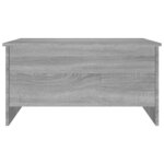 Vidaxl table basse sonoma gris 80x55 5x41 5 cm bois d'ingénierie