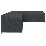 vidaXL Housse pour mobilier d'extérieur 330 x 255 x 80 cm