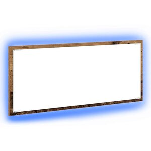 vidaXL Miroir Bois ancien 90 x 8.5 x 37 cm Bois d'ingénierie