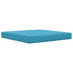 vidaXL Coussin de canapé d'extérieur Bleu royal 80 x 80 x 8 cm