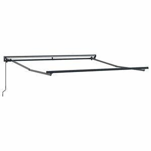vidaXL Cadre de auvent Anthracite 3 x 2 5 m