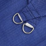 vidaXL Voile d'ombrage 160 g/m² Bleu 2 5x4 5 m PEHD