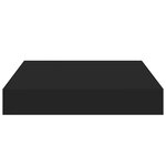 vidaXL Étagère flottante murale noir 23x23 5x3 8 cm MDF