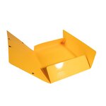 Chemise 3 rabats élastiques Max Capacité IDERAMA Carte pelliculée 425g Jaune EXACOMPTA