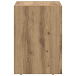 vidaXL Table de chevet 2 Pièces Chêne artisanal 29 5 x 35 x 50 cm