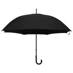 vidaXL Parapluie Noir 130 cm