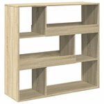 vidaXL Cloison de séparation chêne sonoma bois d'ingénierie