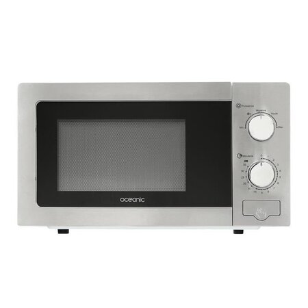 OCEANIC Micro ondes  MO20S silver - 20L - 700 W -  Pose libre