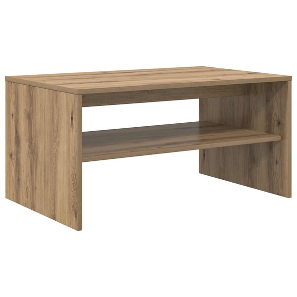 vidaXL Table basse Chêne artisanal 80 x 50 x 40 cm Bois d'ingénierie