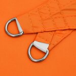 vidaXL Voile de parasol Tissu Oxford rectangulaire 2 5x3 m Orange