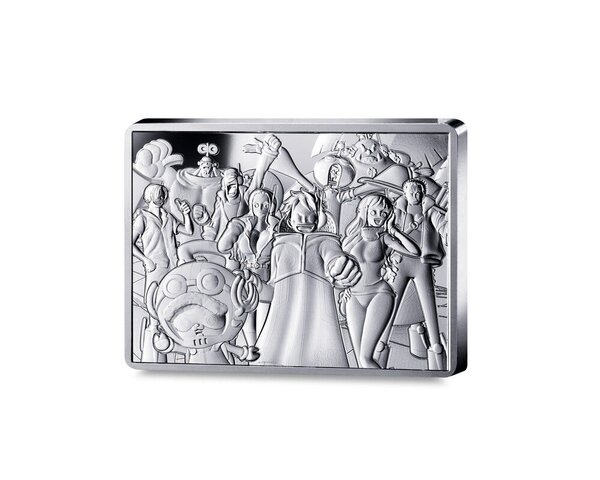 One Piece  Monnaie de 10€ Argent rectangulaire