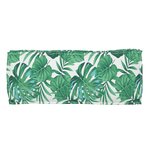 vidaXL Set de coussins de palette 2 Pièces Motif feuille 100 x 40 x 8 cm