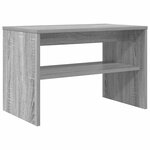 vidaXL Meuble TV Gris Sonoma 60 x 35 x 40 cm Bois d'ingénierie
