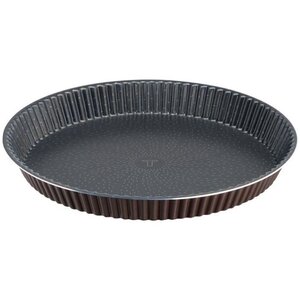 TEFAL SUCCESS Moule à tarte J1608402 diamètre 30 cm marron