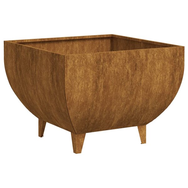 vidaXL Foyer 50x50x37 cm acier corten