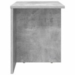 vidaXL Table d'appoint 2 Pièces Gris béton 37 x 32 x 40 cm