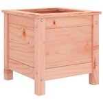 vidaXL Jardinière 40x40x39 cm bois massif douglas