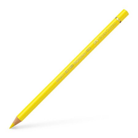 Crayon de couleur polychromos jaune cadmium clair 105 x 6 faber-castell