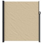 vidaXL Auvent latéral rétractable beige 220x300 cm