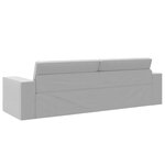 vidaXL Canapé-Lit 200cm Gris nuage tissu