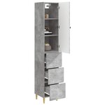 vidaXL Ensemble de Meubles 2 Pièces 33 x 34 5 x 90 cm Bois d'ingénierie