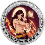 Pièce de monnaie en Argent 5 Cedis g 31.1 (1 oz) Millésime 2025 Anime Zodiac LEO
