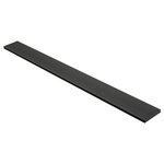 vidaXL Panneaux de terrasse solides et accessoires WPC 20 m² 4 m Noir
